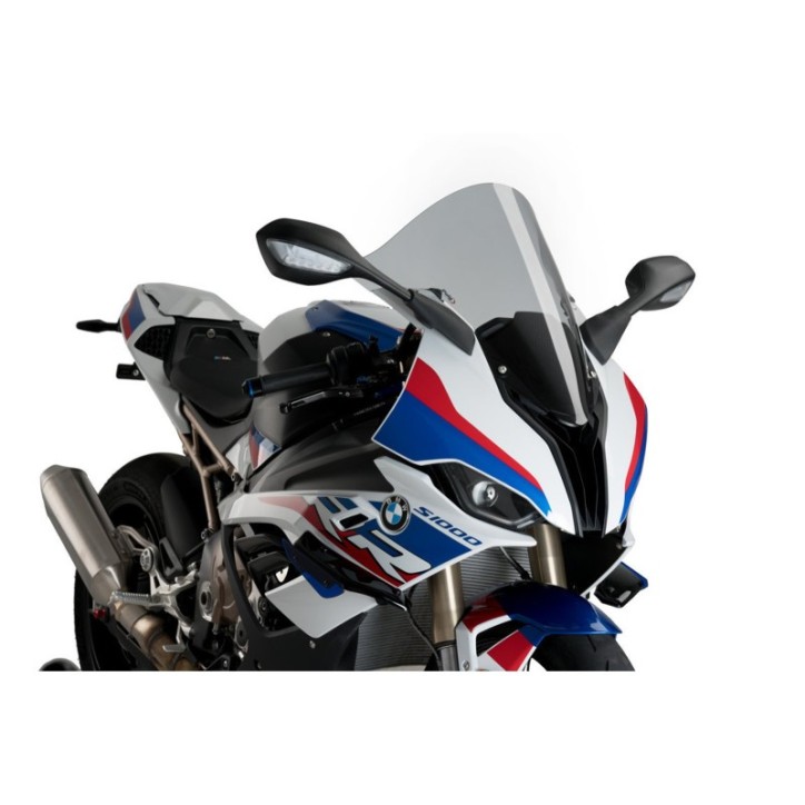 ECRAN PUIG R-RACER POUR BMW M1000RR 21-22 FUME CLAIR