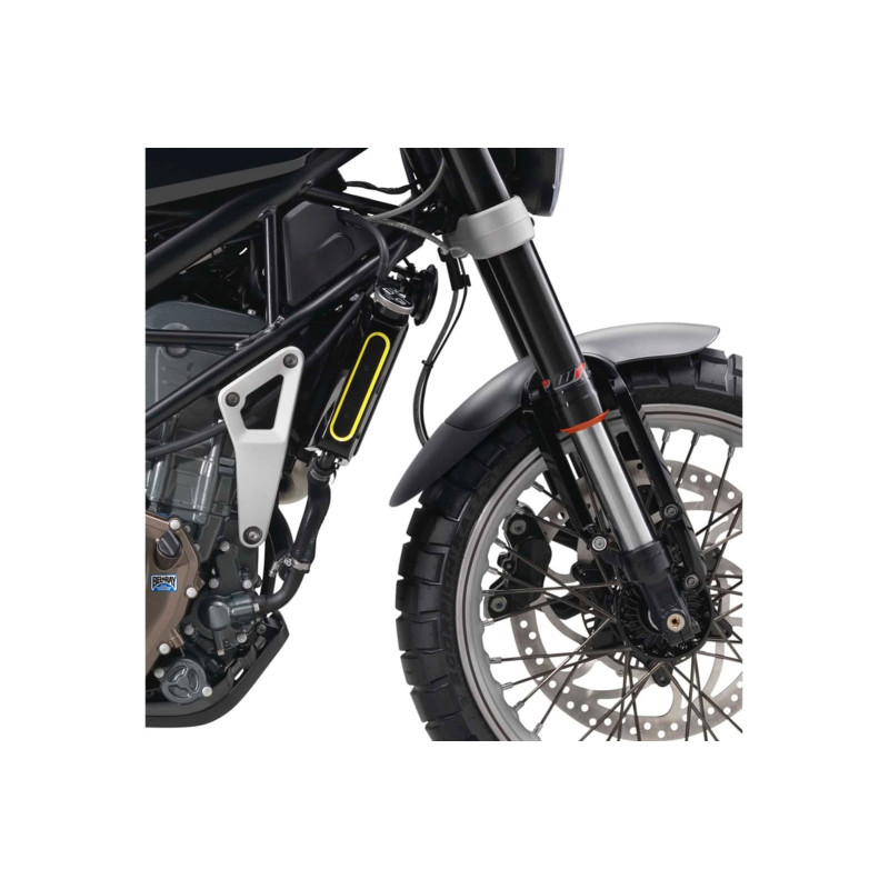 Extension de guardabarros delantero puig para husqvarna svartpilen 401 18 23 negro mate