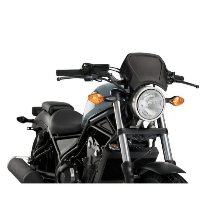 PUIG ALUMINIUM-FRONTVERKLEIDUNG FUR HONDA CMX 500 REBEL 20-24 SCHWARZ