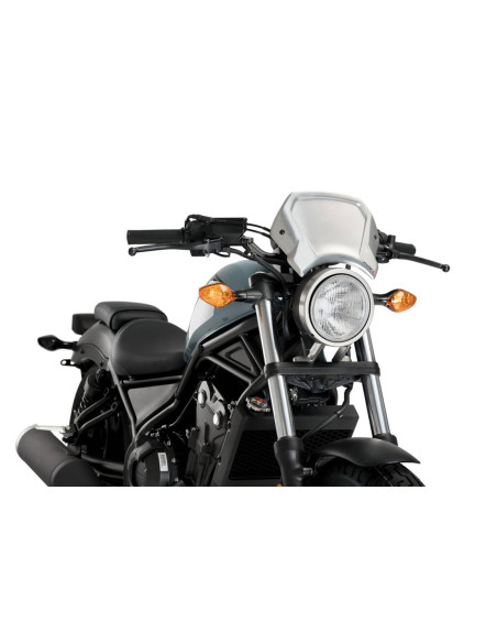 puig carenatura frontale in alluminio honda cmx 500 rebel 20 25 silver