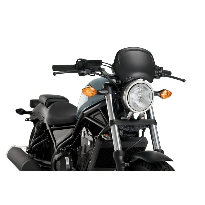 Carenado delantero Puig Honda CMX 500 Rebel 2025 negro mate