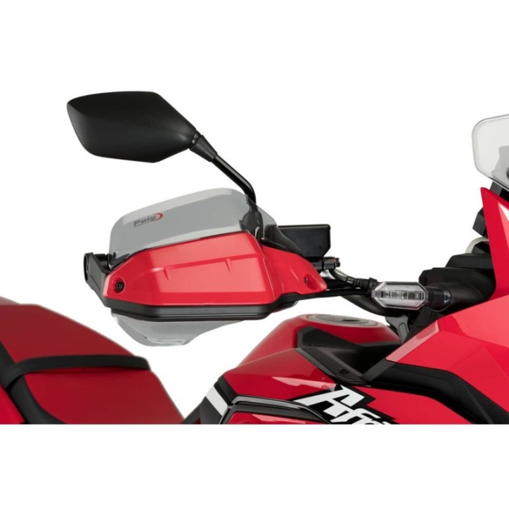 EXTENSION DE GARDE-MAINS PUIG POUR HONDA X-ADV 21-24 FUMEE CLAIRE