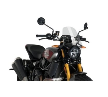 PANTALLA PUIG NAKED NG SPORT INDIAN FTR1200 19-24 TRANSPARENTE