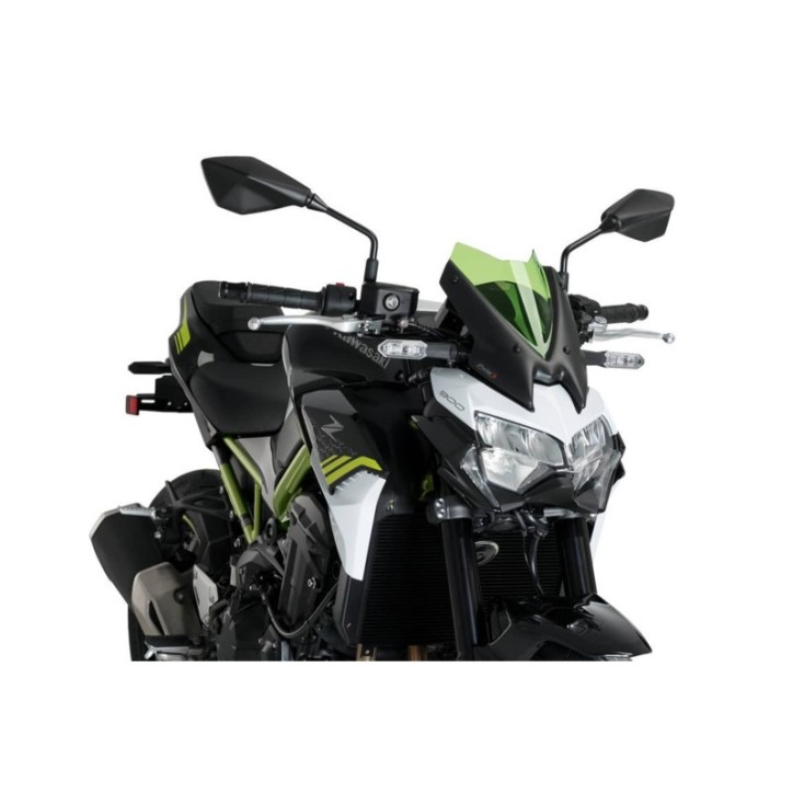 PUIG ECRAN NAKED N.G. SPORT POUR KAWASAKI Z900 20-24 VERT