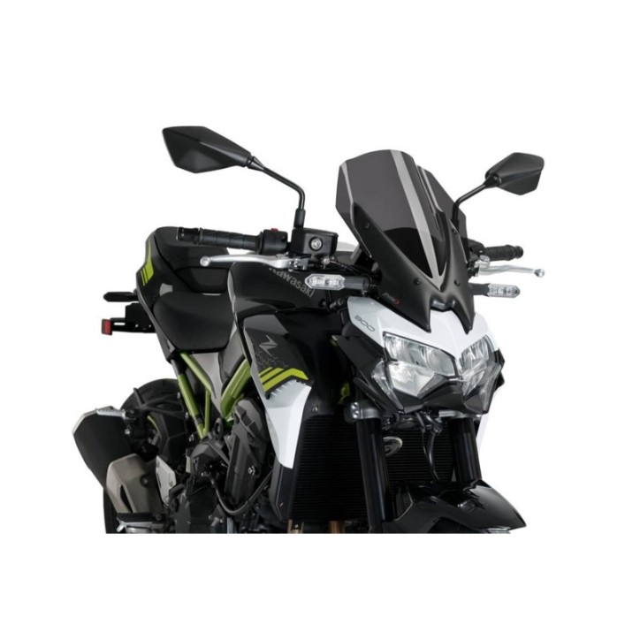 PUIG Bulle Nue NG TOURING POUR KAWASAKI Z900 20-24 FUMEE FONCEE