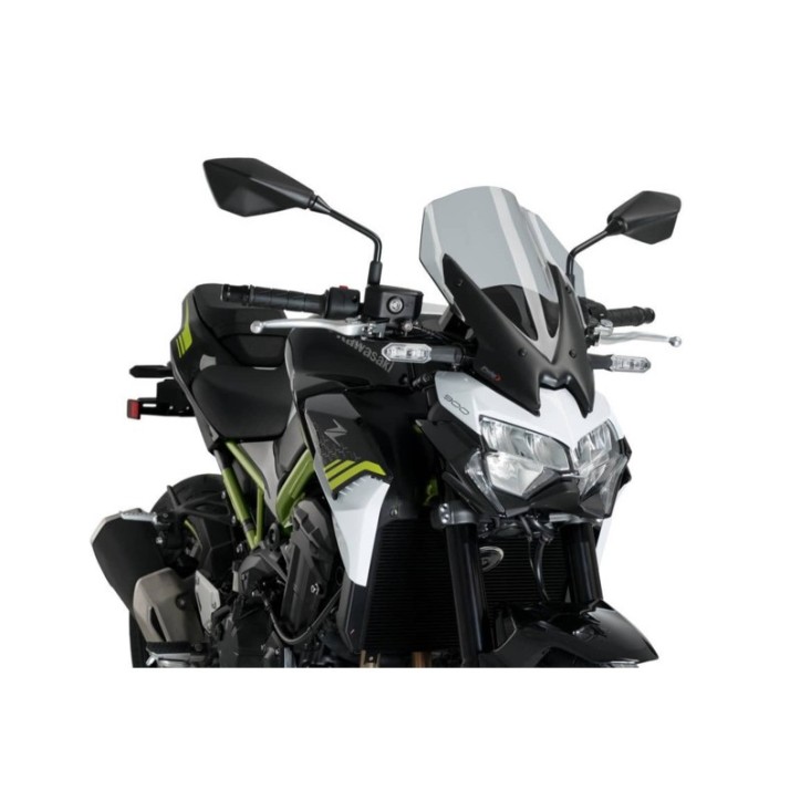 PUIG Bulle Nue NG TOURING POUR KAWASAKI Z900 SE 22-24 FUMEE CLAIRE