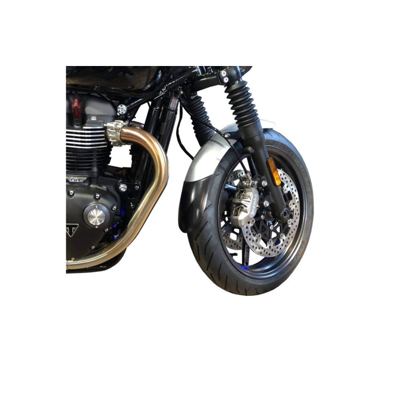 EXTENSION GUARDABARROS DELANTERO PUIG TRIUMPH SPEED TWIN 19-24 NEGRO MATE