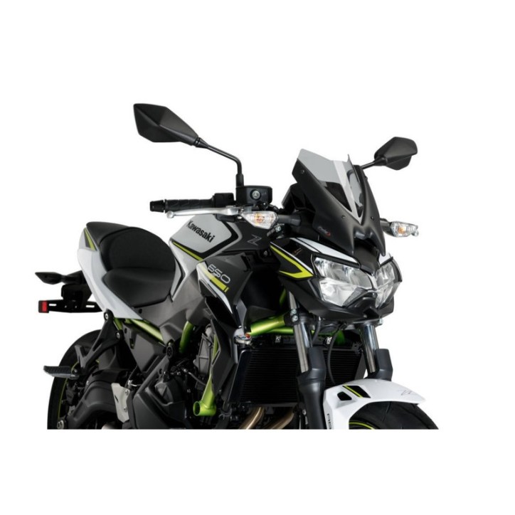 PANTALLA PUIG NAKED NG SPORT PARA KAWASAKI Z650 20-24 HUMO CLARO