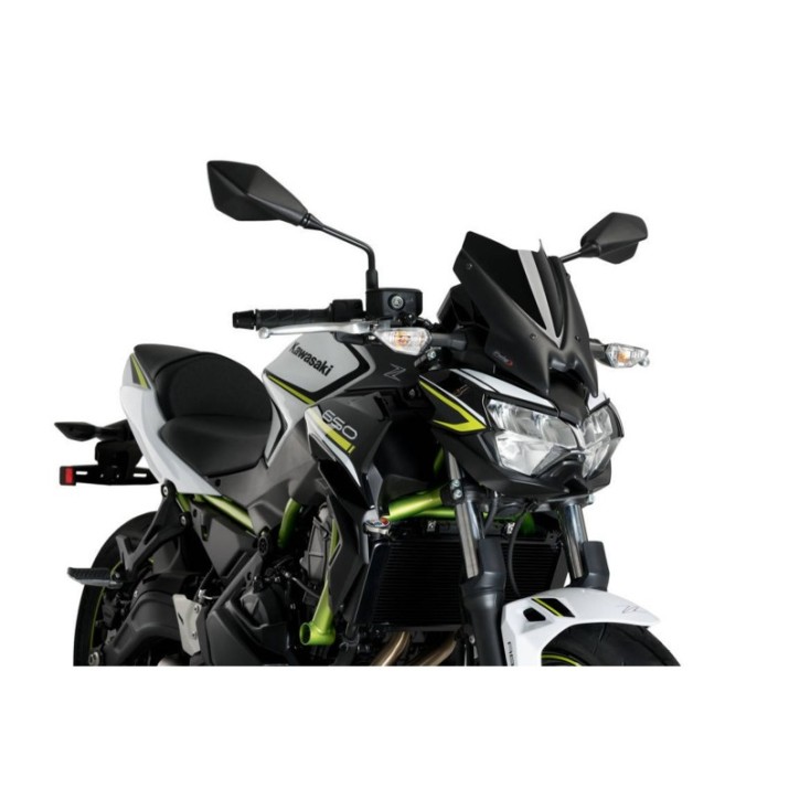 PUIG ECRAN NAKED N.G. SPORT POUR KAWASAKI Z650 20-24 NOIR