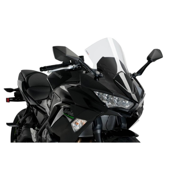 PARE-BRISE PUIG R-RACER POUR KAWASAKI NINJA 650 20-24 TRANSPARENT