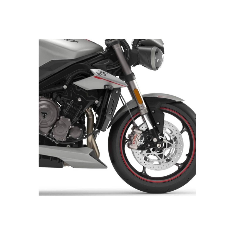 EXTENSION GUARDABARROS DELANTERO PUIG TRIUMPH STREET TRIPLE 765 R RS 17-19 NEGRO MATE