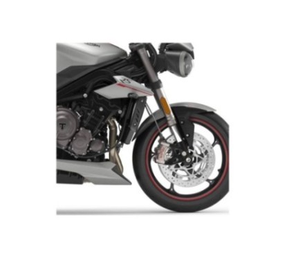 EXTENSION GUARDABARROS DELANTERO PUIG TRIUMPH STREET TRIPLE 765 R RS 17-19 NEGRO MATE