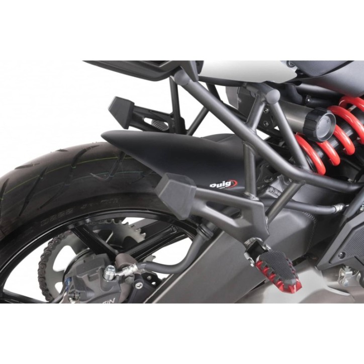 GARDE-BOUE ARRIERE PUIG POUR KAWASAKI VERSYS 650 TOURER 15-22 NOIR MAT