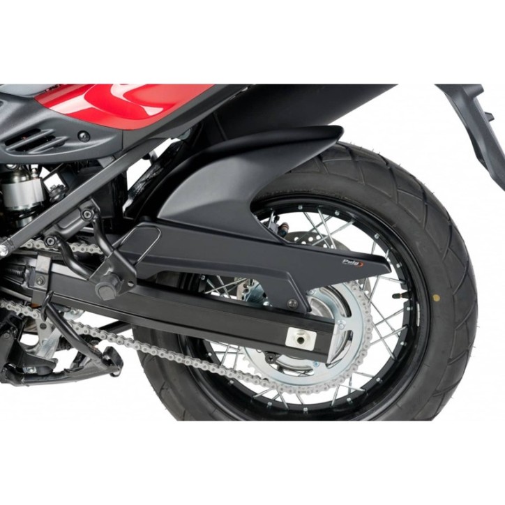 GUARDABARROS TRASERO PUIG PARA SUZUKI DL650 V-STROM 17-24 NEGRO MATE