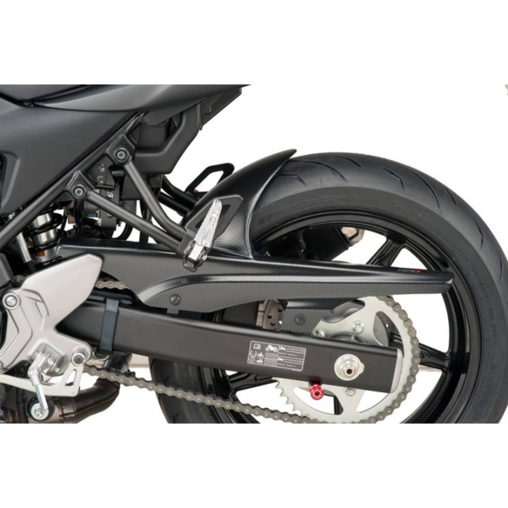 PUIG REAR FENDER FOR SUZUKI SV650X 18-24 CARBON LOOK