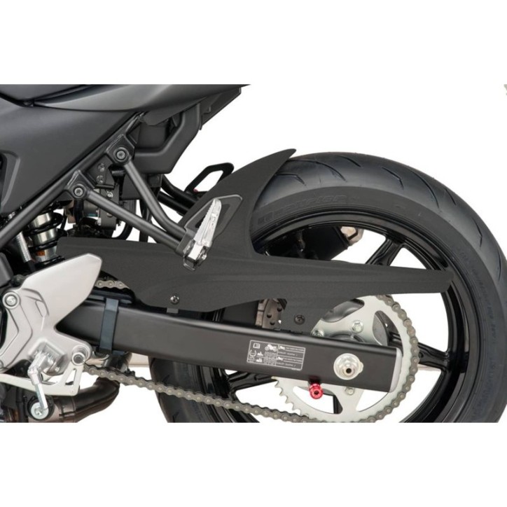 GARDE-BOUE ARRIERE PUIG POUR SUZUKI SV650 16-24 NOIR MAT