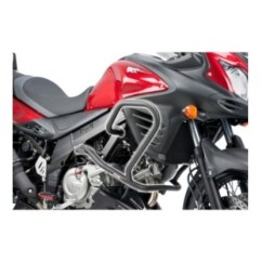 BARRES DE PROTECTION MOTEUR PUIG SUZUKI DL650 V-STROM 17-24 NOIRES