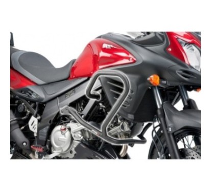 BARRES DE PROTECTION MOTEUR PUIG SUZUKI DL650 V-STROM 17-24 NOIRES