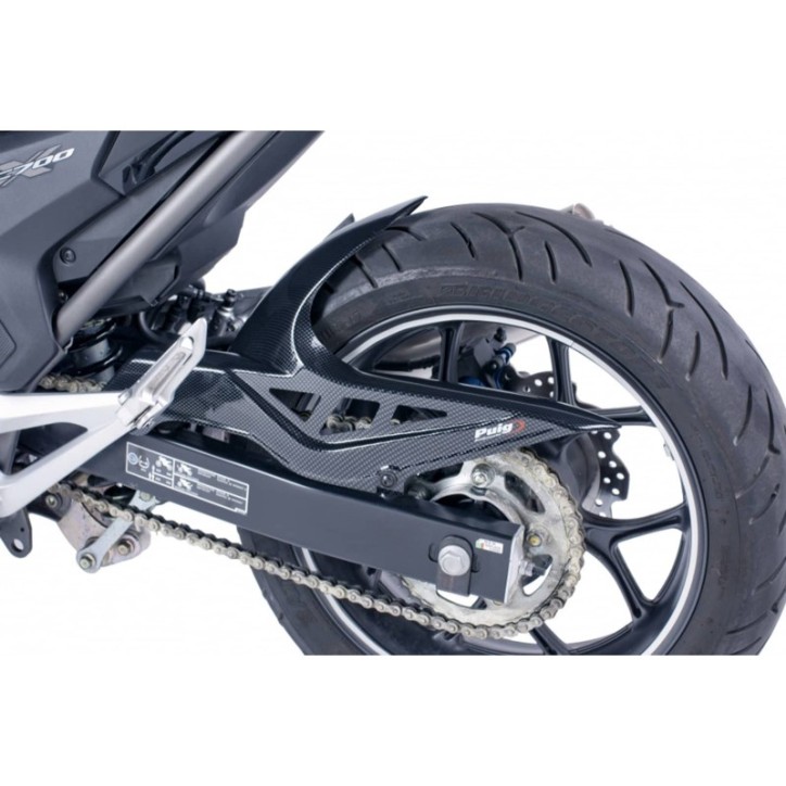 PUIG PARAFANGO POSTERIORE PER HONDA NC750 DCT 21-24 CARBON LOOK