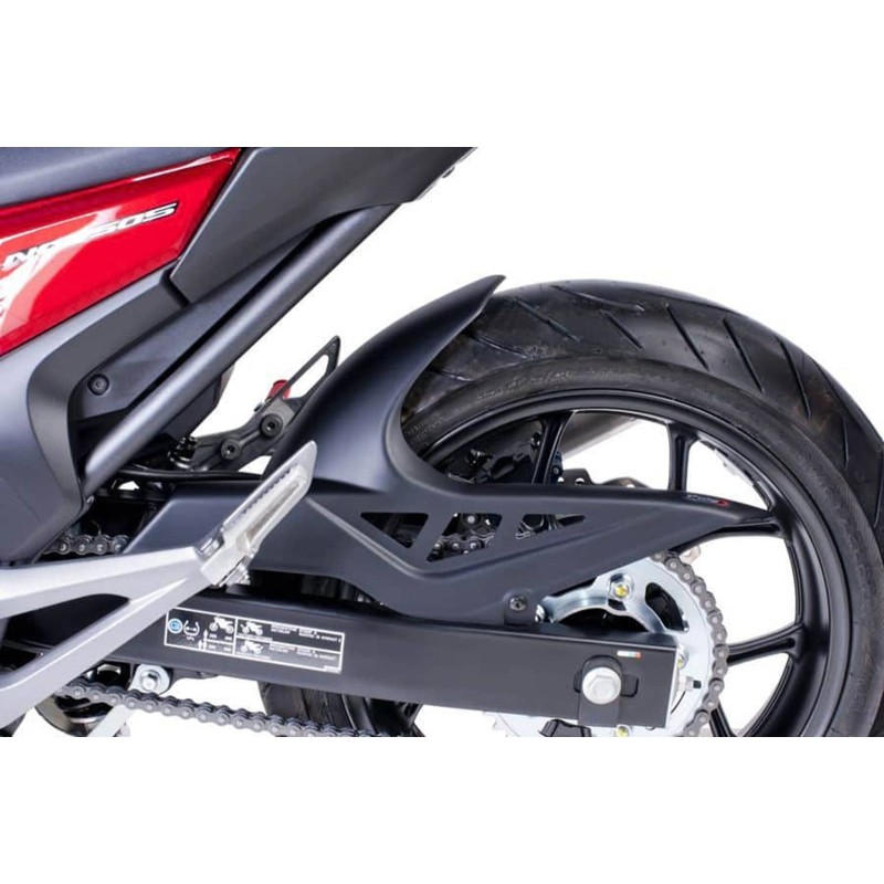 GUARDABARROS TRASERO PUIG HONDA NC750 DCT 21-24 NEGRO MATE