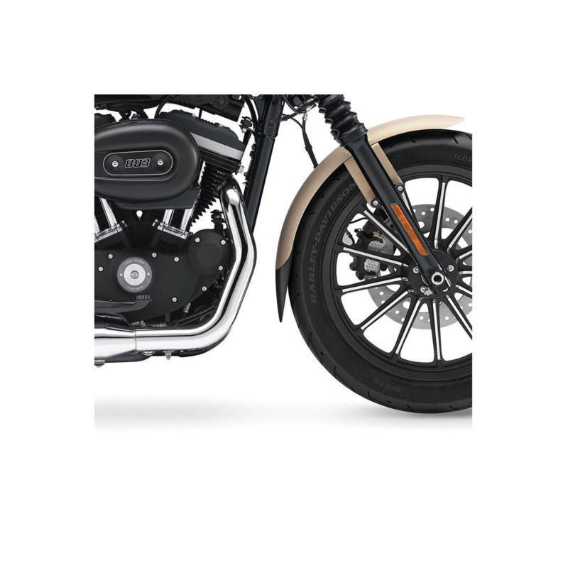 puig front fender extension for harley d dyna low rider 93 09 matt black