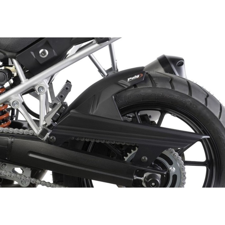 GUARDABARROS TRASERO PUIG PARA SUZUKI DL1050 V-STROM 20-22 ASPECTO CARBONO