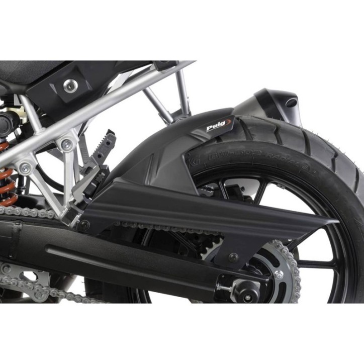 GARDE-BOUE ARRIERE PUIG POUR SUZUKI DL1050 V-STROM 20-22 NOIR MAT