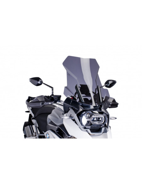 puig cupolino touring per bmw r1250 gs triple black 21 23 fume scuro