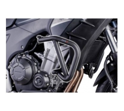 BARRAS DE PROTECCION MOTOR PUIG HONDA CB500F 22-24 NEGRO