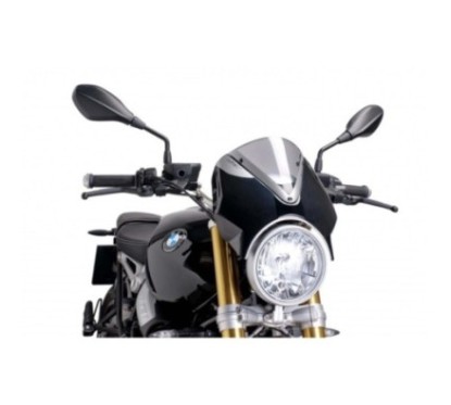 PUIG HECKSCHEIBE BMW R NINE T 14-16 LIGHT SMOKE-SCHWARZ