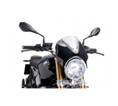 PARE-BRISE ARRIERE PUIG BMW R NINE T 14-16 TRANSPARENT-NOIR