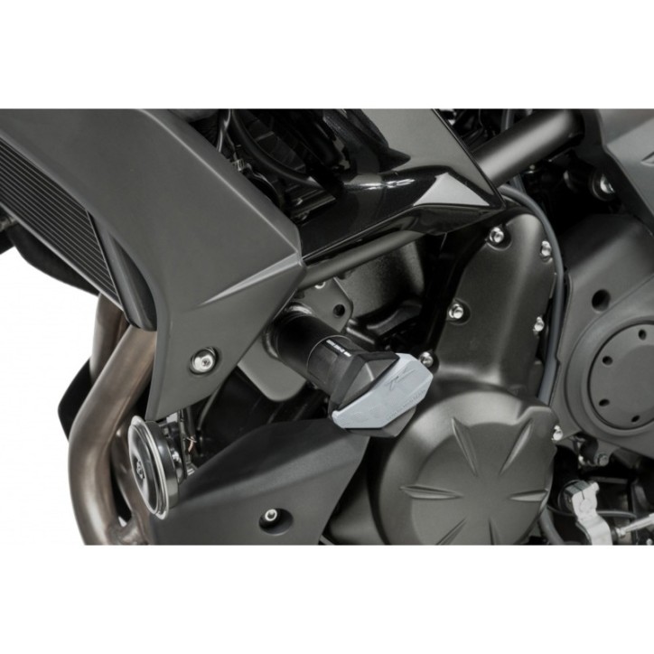 CADRE PROTECTIONS PUIG MOD. R19 POUR KAWASAKI VERSYS 650 GRAND TOURER 15-22 NOIR