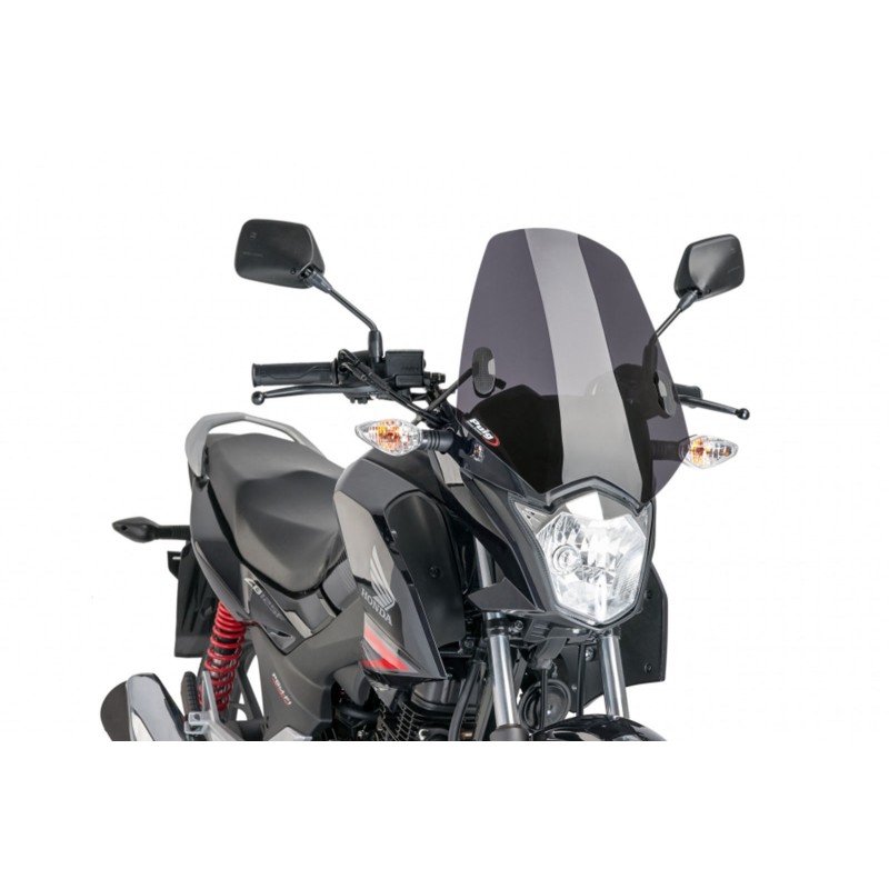 PANTALLA PUIG NAKED NG SPORT HONDA CB125F 15-24 HUMO OSCURO