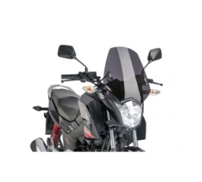 PANTALLA PUIG NAKED NG SPORT HONDA CB125F 15-24 HUMO OSCURO