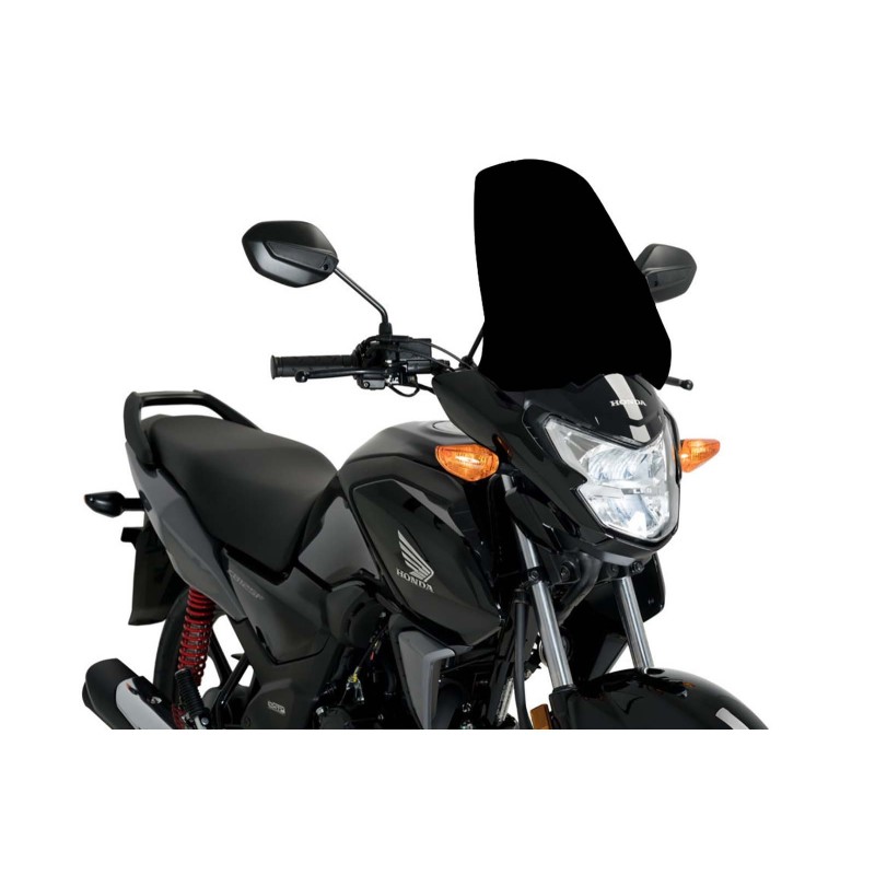 PUIG NAKED WINDSCHILD NG SPORT HONDA CB125F 15-24 SCHWARZ