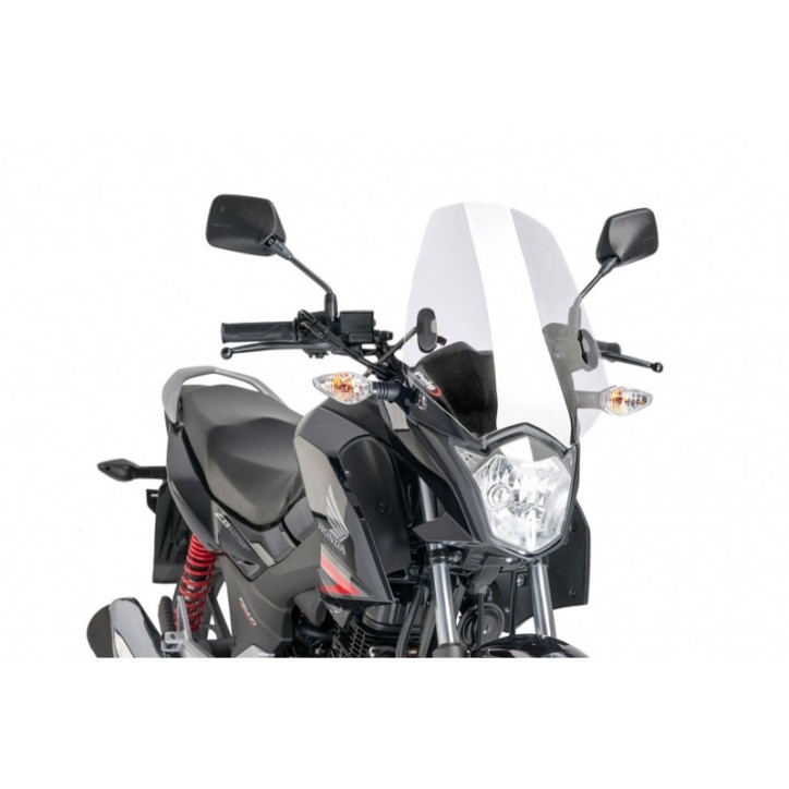 PUIG NAKED WINDSCHILD NG SPORT FUR HONDA CB125F 15-24 TRANSPARENT