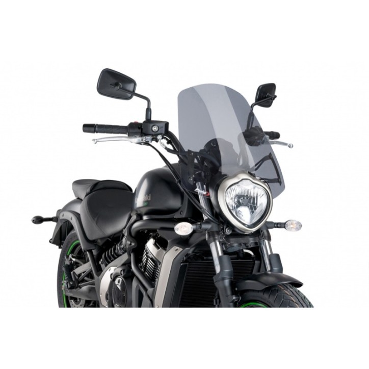 PUIG NAKED SCREEN NG TOURING FOR KAWASAKI VULCAN S CAFE 17-20 CLEAR SMOKE