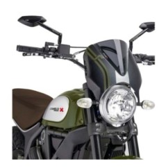 PARABRISAS PUIG RETRO DUCATI SCRAMBLER 1100 SPORT SPECIAL 18-20 HUMO OSCURO-CARBONO