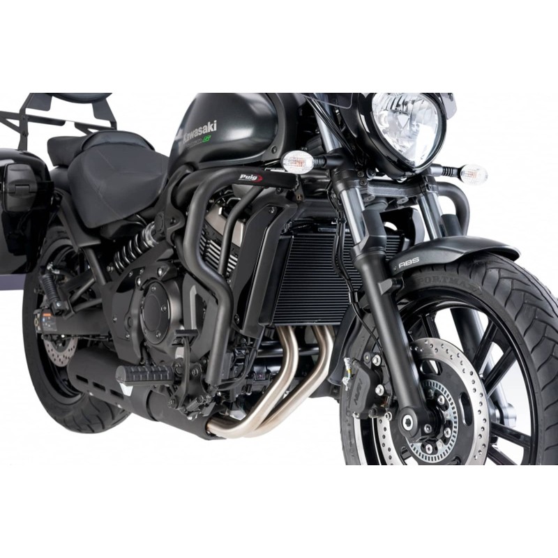 BARRAS DE PROTECCION DEL MOTOR PUIG KAWASAKI VULCAN S EDICION ESPECIAL 17-20 NEGRO