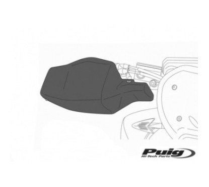 PARAMANOS PUIG YAMAHA MT-03 20-24 ASPECTO CARBONO