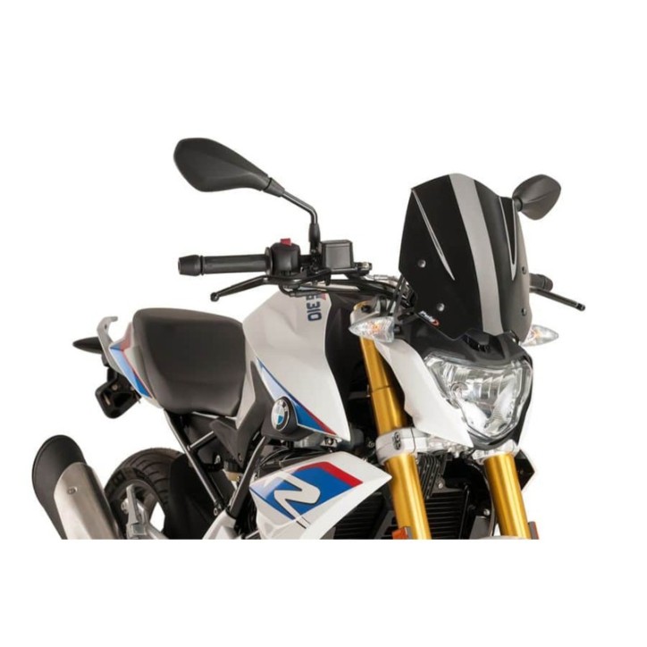 PUIG ECRAN NAKED N.G. SPORT POUR BMW G310 R 16-24 NOIR