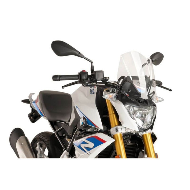 PARABRISAS PUIG NAKED NG SPORT BMW G310 R 16-24 TRANSPARENTE