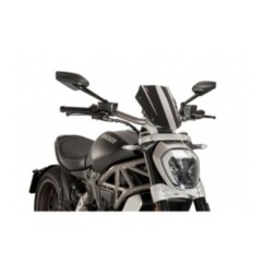 PUIG CUPOLINO NAKED N.G. SPORT REGOLABILE DUCATI X DIAVEL 16-23 NERO