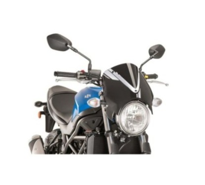 PARE-BRISE ARRIERE PUIG SUZUKI SV650 16-24 NOIR-NOIR