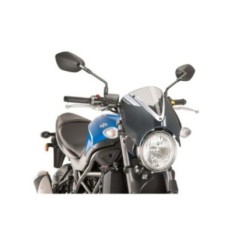 PARE-BRISE ARRIERE PUIG SUZUKI SV650 16-24 TRANSPARENT-CARBONE