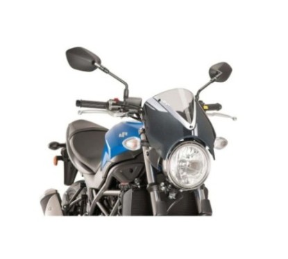 PARABRISAS TRASERA PUIG SUZUKI SV650 16-24 TRANSPARENTE-CARBONO