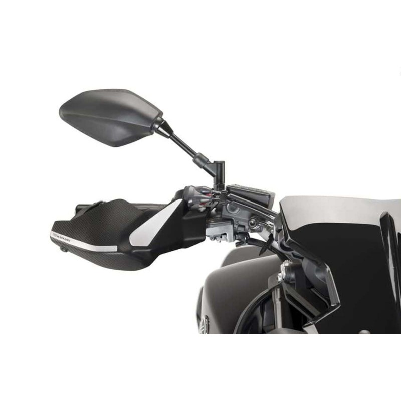 PARAMANOS PUIG SPORT YAMAHA XSR700 16-20 ASPECTO CARBONO