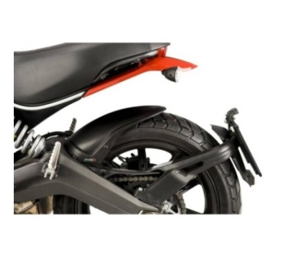 GARDE-BOUE ARRIERE PUIG DUCATI SCRAMBLER ICON DARK 20-22 NOIR MAT