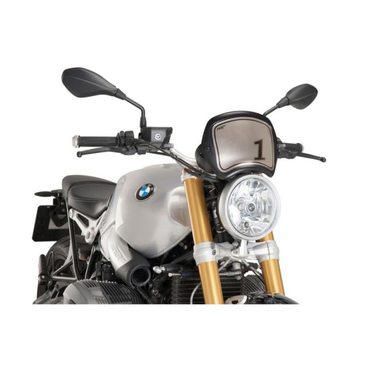 CARENAGE AVANT PUIG POUR BMW R NINE T 17-24 LOOK CARBONE