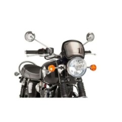 CARENADO DELANTERO PUIG TRIUMPH BONNEVILLE T120 NEGRO 21-24 CARBONO